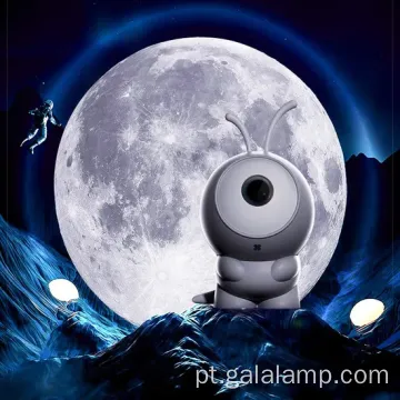 Luz do projetor de galáxia alienígena recarregável para ambiente de quarto